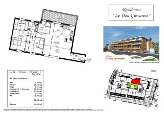 appartement carqueiranne dans résidence de standing ref 24