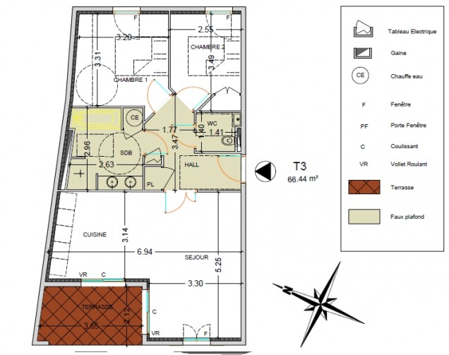 Plan Appartement 170 M2 Plan Appartement 170 M2